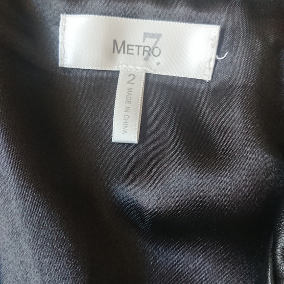 Metro 7 | Vintage Leather Jacket Sz2 - Picture 6 of 8